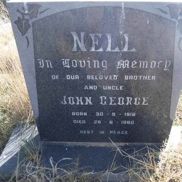 NELL John George 1918-1980