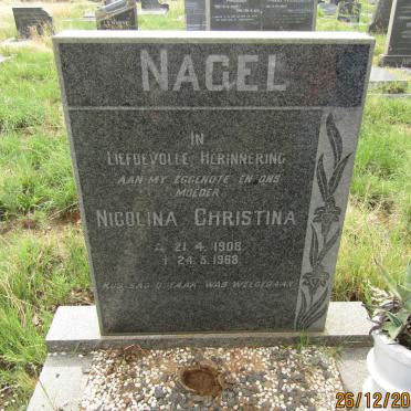 NAGEL Nicolina Christina 1908-1968
