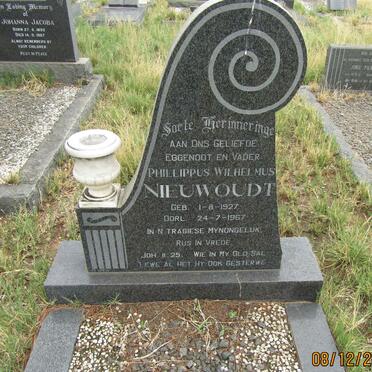 NIEUWOUDT Phillippus Wilhelmus 1927-1967