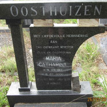 OOSTHUIZEN Maria Catharina 1917-2000