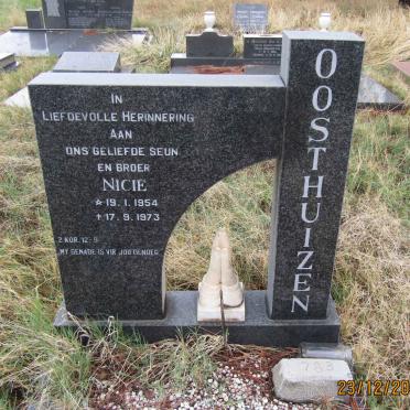 OOSTHUIZEN Nicie 1954-1973