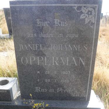OPPERMAN Daniel Johannes 1907-1983