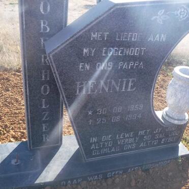 OBERHOLZER Hennie 1959-1994