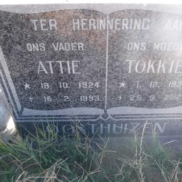 OOSTHUIZEN Attie 1924-1993 &amp; Tokkie 1930-2012