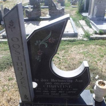 OOSTHUIZEN Christine 1948-1996