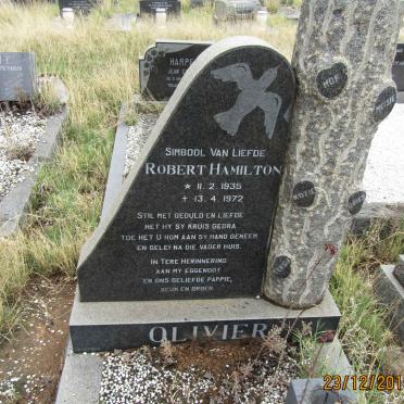 OLIVIER Robert Hamilton 1935-1972