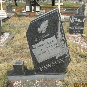 PAWSON Alf 1928-1973