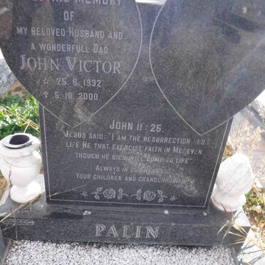 PALIN John Victor 1932-2000