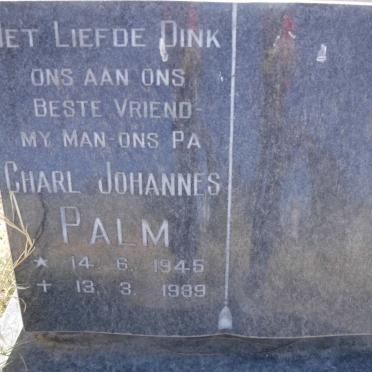 PALM Charl Johannes 1945-1989
