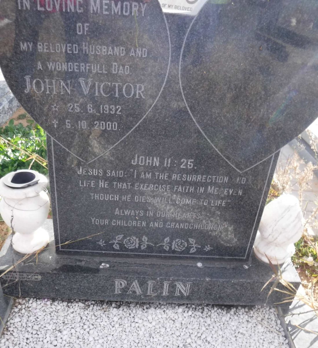 PALIN John Victor 1932-2000