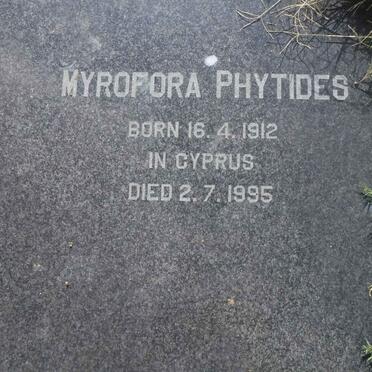 PHYTIDES Myrofora 1912-1995
