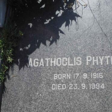 PHYTIDES Agathoclis 1915-1974 &amp; Myrofora 1912-1995