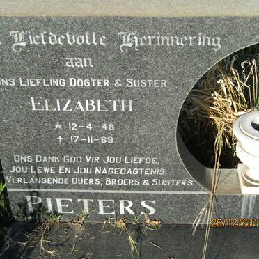 PIETERS Elizabeth 1948-1969