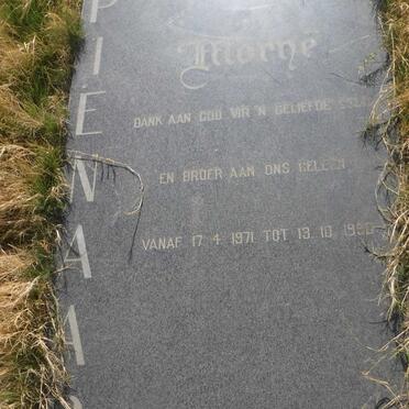 PIENAAR Morne 1971-1990