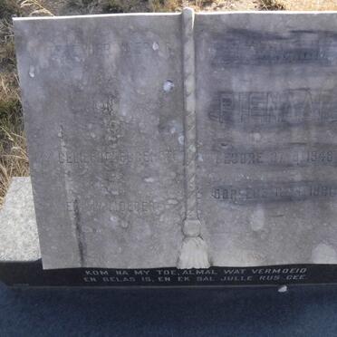 PIENAAR Johannatjie 1948-1981