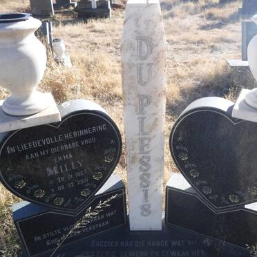 PLESSIS Milly, du 1957-2001