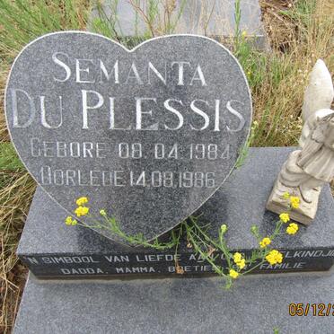 PLESSIS Semanta, du 1984-1986