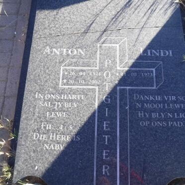 POTGIETER Anton 1971-2002 &amp; Lindi 1973-