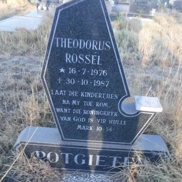 POTGIETER Theodorus Rossel 1976-1987
