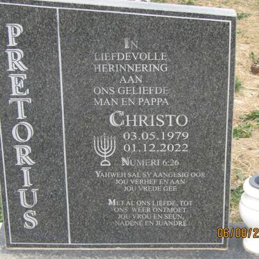 PRETORIUS Christo 1979-2022