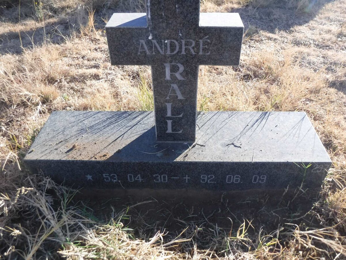 RALL  André 1953-1992