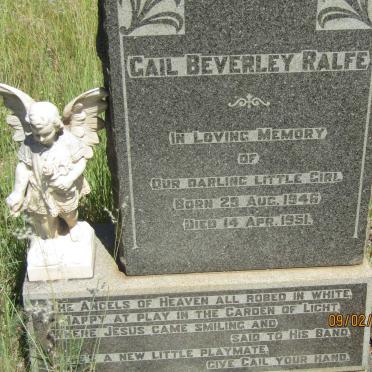 RALFE Gail Beverley 1946-1951