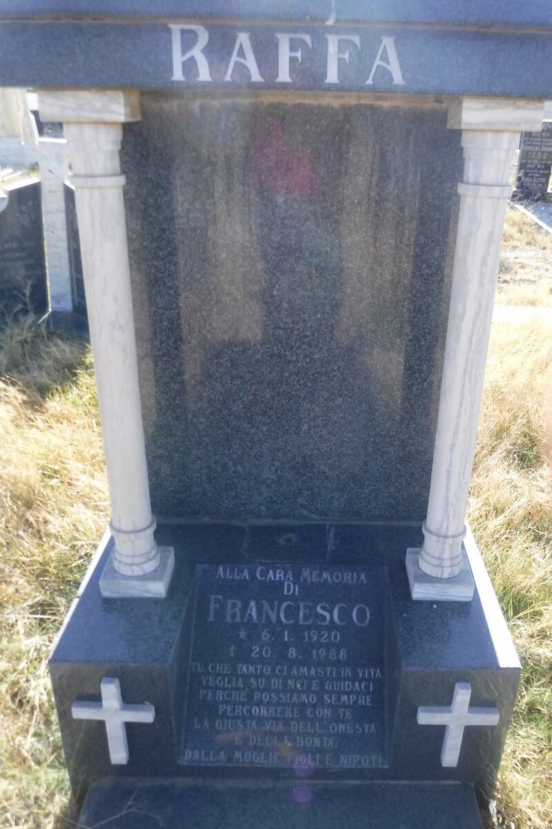 RAFFA Francesco 1920-1988