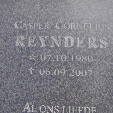 REYNDERS Casper Cornelius 1980-2007