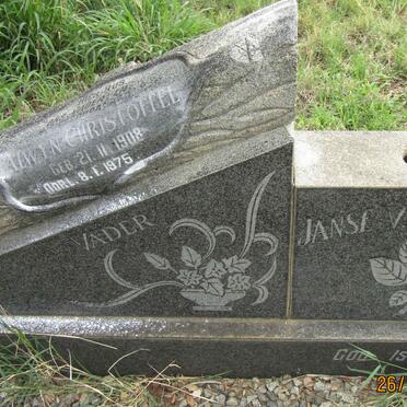 RENSBURG Alwyn Christoffel, Janse v. 1908-1975 &amp; Hyla Margaretha VAN WYK 1906-1968