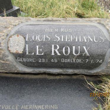 ROUX Louis Stephanus, le 1945-1974