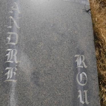 ROUX André 1954-1988