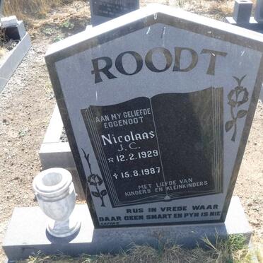 ROODT Nicolaas J.C. 1929-1987