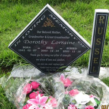 RUSSEL Dorothy Lorraine 1943-2003
