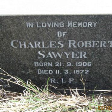 SAWYER Charles Robert 1906-1972