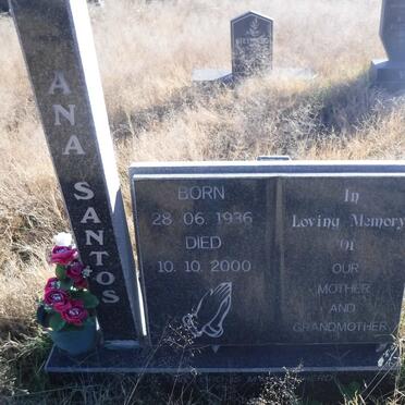 SANTOS Ana 1936-2000