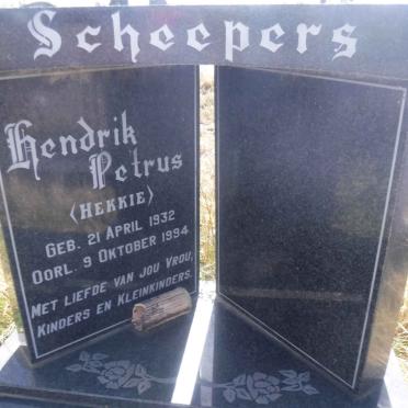 SCHEEPERS Hendrik Pieter 1932-1994