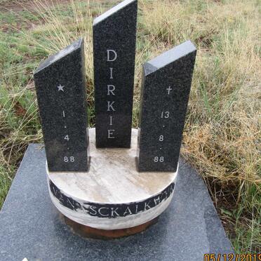 SCKALKWYK Dirkie, van 1988-1988