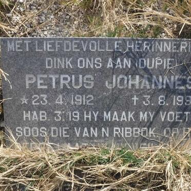 SCHEEPERS Petrus Johannes 1912-1996 &amp; Maria Pietronella 1911-1982