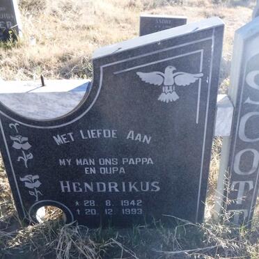 SCOTT Hendrikus 1942-1993