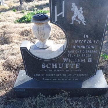 SCHUTTE Willem B. 1976-1999