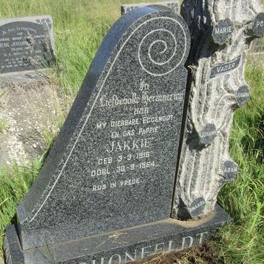 SCHONFELDT Jakkie 1916-1964