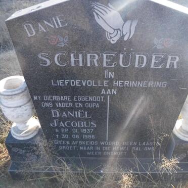 SCHREUDER Daniel Jacobus 1937-1996