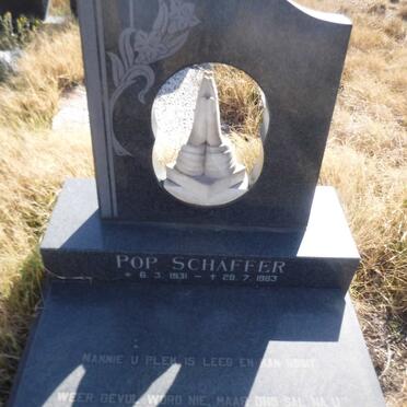 SCHAFFER Pop 1931-1983