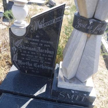 SMIT Adriaan Jacobus 1931-1985 &amp; Martha Catherina 1935-