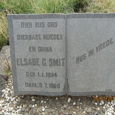 SMIT Elsabe C. 1894-1968