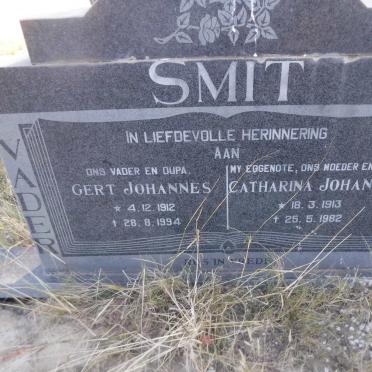 SMIT Gert Johannes 1912-1994 &amp; Catharina Johanna 1913-1982