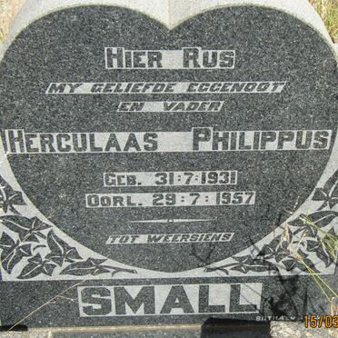 SMALL Herculaas Philippus 1931-1957