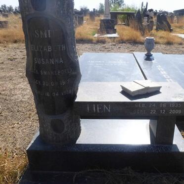 SMIT Elizabeth Susanna nee SWANEPOEL 1913-1988 :: ? Lien 1935-2009