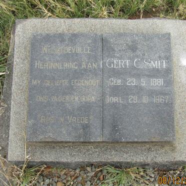 SMIT Gert C. 1881-1967