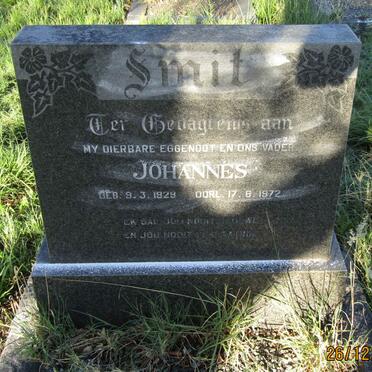 SMIT Johannes 1929-1972